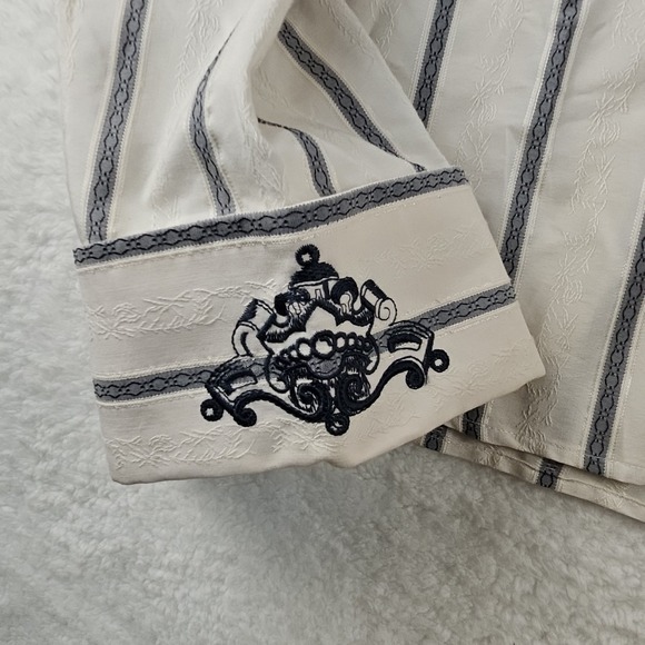 English Laundry Hand Sewn Christopher Wicks Men's Long Sleeve Dress Shirt Sz XXL - Picture 7 of 16